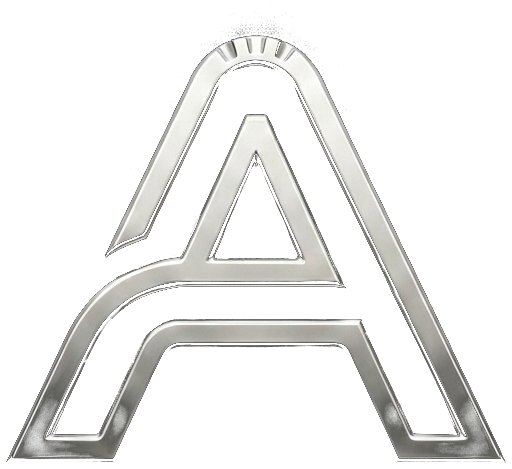 The Apex mark in polished chrome